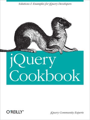 jQuery Cookbook - ebook